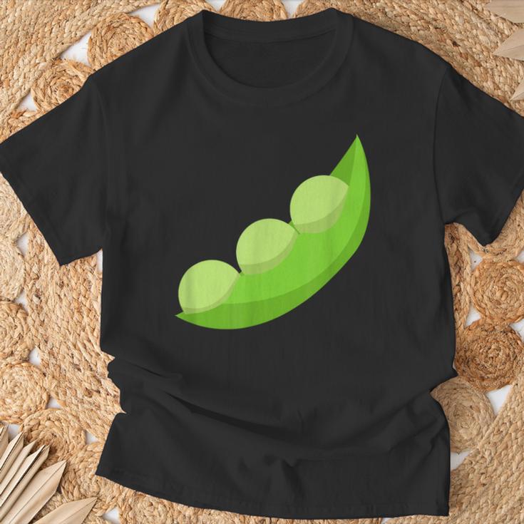 エンドウ豆のさや Tシャツ 高齢者への贈り物