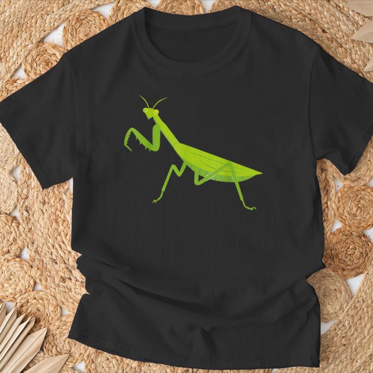 オオカマキリ_昆虫_蟷螂_かまきり Tシャツ 高齢者への贈り物