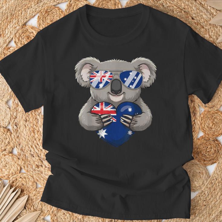 オーストラリア国旗 オーストラリアコアラ Tシャツ 高齢者への贈り物