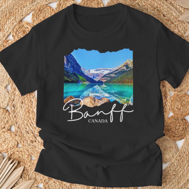 カナダバンフ Tシャツ 高齢者への贈り物