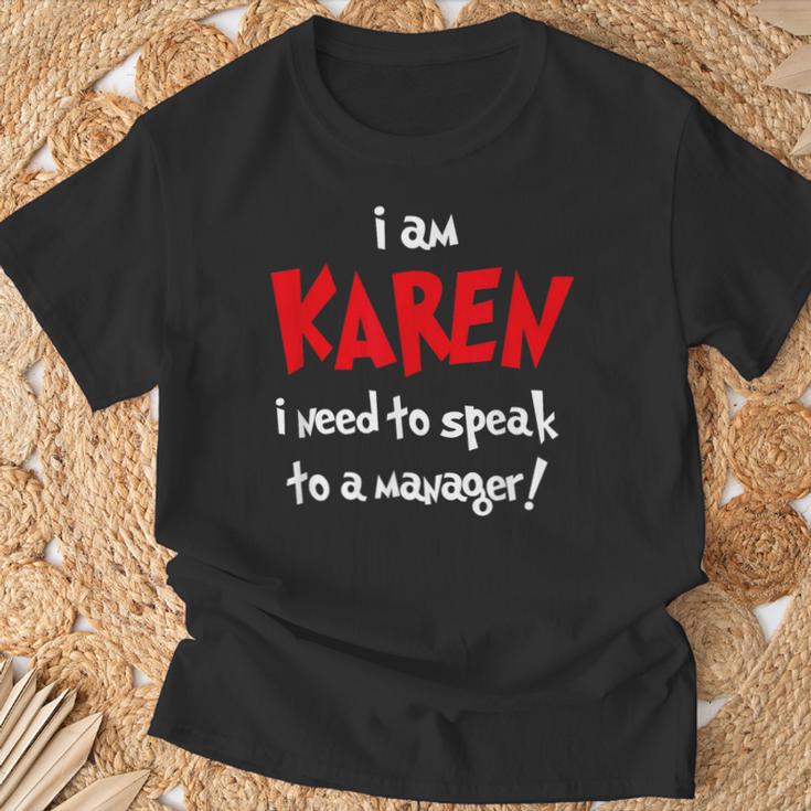 カレンハロウィンコスチューム-面白いと言ってマネージャーに話しかける Tシャツ 高齢者への贈り物