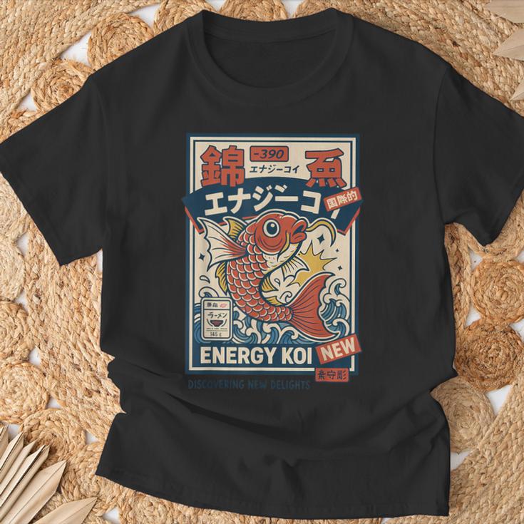 カワイイ オタク アニメ 日本 ストリートウェア 鯉 グランジ Tシャツ 高齢者への贈り物