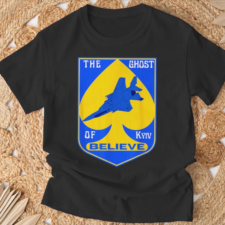 キエフの幽霊 シャツ ウクライナと立ち上がる Tシャツ 高齢者への贈り物