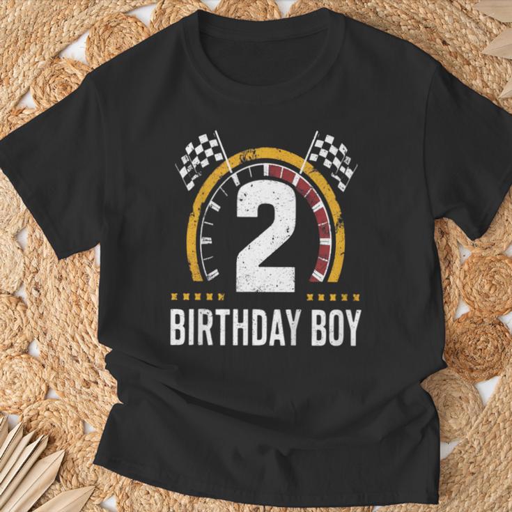 キッズ 2歳 誕生日 男の子 レーシング スピードメーター Tシャツ 高齢者への贈り物