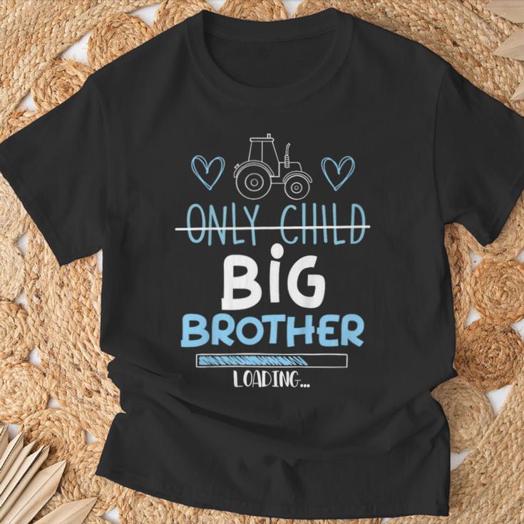 キッズ Big Brother Only Child Tractor Baby Reveal Tシャツ 高齢者への贈り物