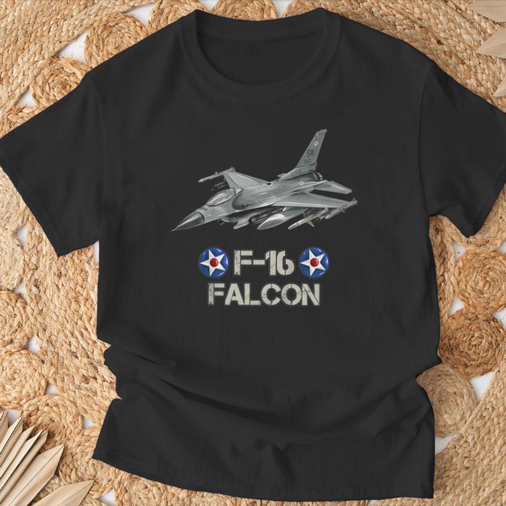 キッズ アメリカ空軍の航空機戦闘機f16ファルコン Tシャツ 高齢者への贈り物