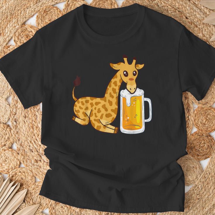 キリンビール 愉快なキリン愛好家 面白いキリン Tシャツ 高齢者への贈り物
