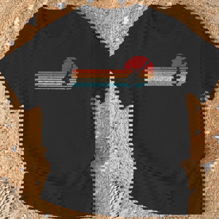 ギタリスト ロック 音楽 バンド ミュージシャン ギター Tシャツ 高齢者への贈り物