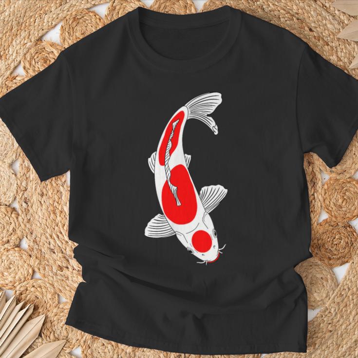 クハク 紅白鯉 Tシャツ 高齢者への贈り物