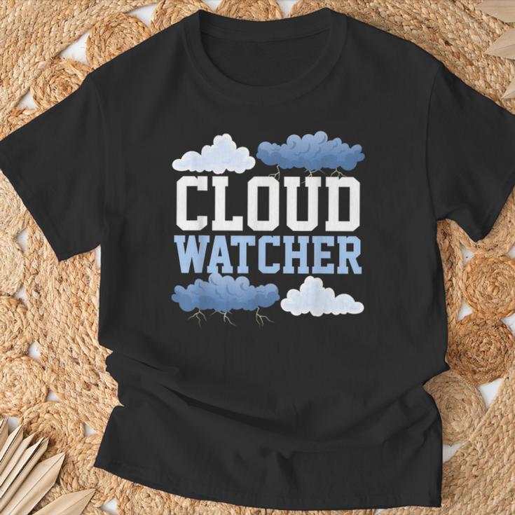 クラウドウォッチャー 予測 天気予報士 気象予報士 Tシャツ 高齢者への贈り物