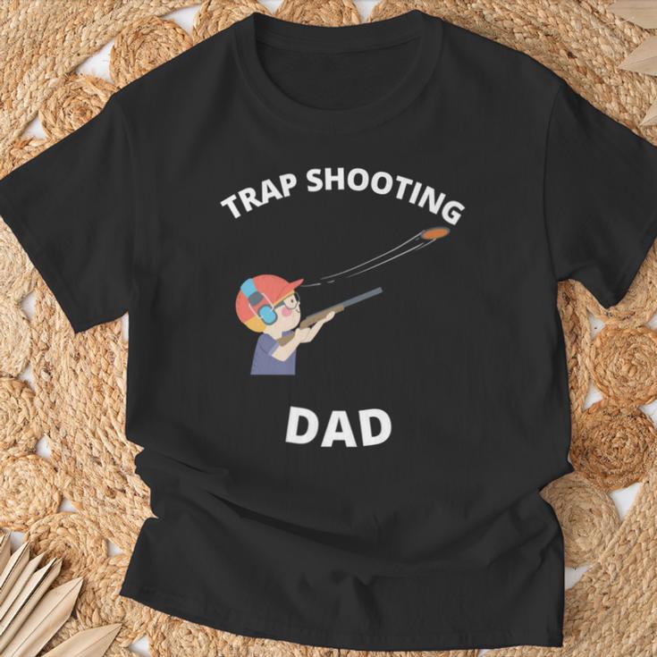 クレイトラップ 射撃 お父さん アウトドア スポーツ メンズ 長袖tシャツ Tシャツ 高齢者への贈り物