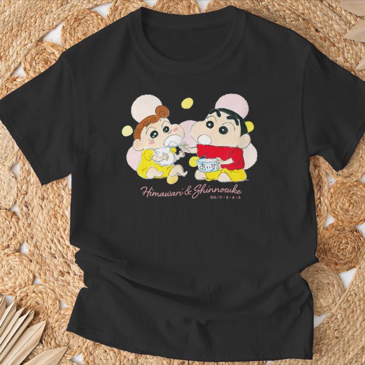 クレヨンしんちゃん しんちゃんとひまわり アイス Tシャツ 高齢者への贈り物