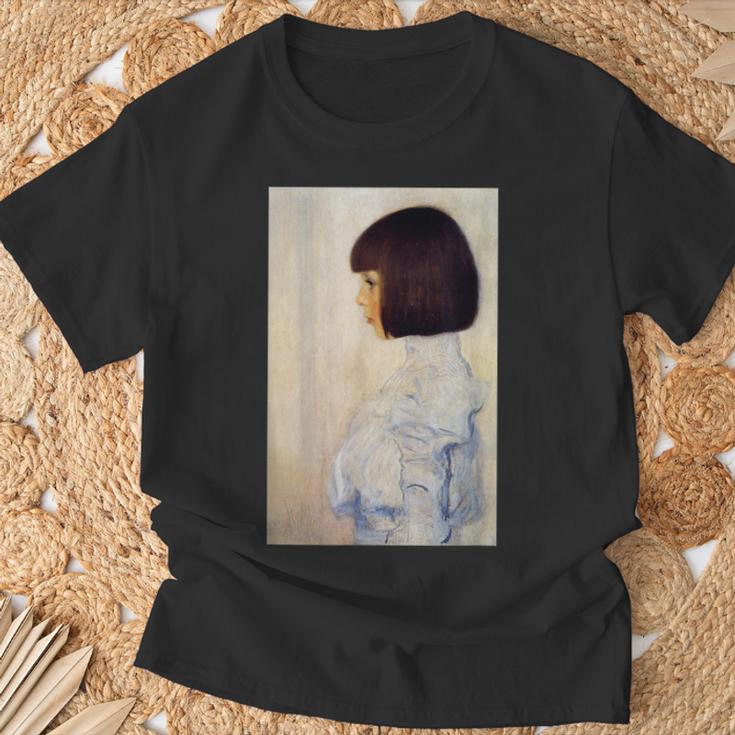 グスタフ・クリムト作品。 Tシャツ 高齢者への贈り物