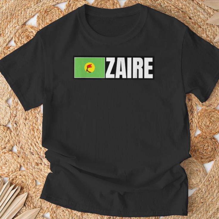 ザイール国旗 Tシャツ 高齢者への贈り物