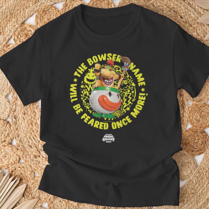 ザ・スーパーマリオギャラクシー・ムービー Bowser Jr Feared 長袖tシャツ Tシャツ 高齢者への贈り物