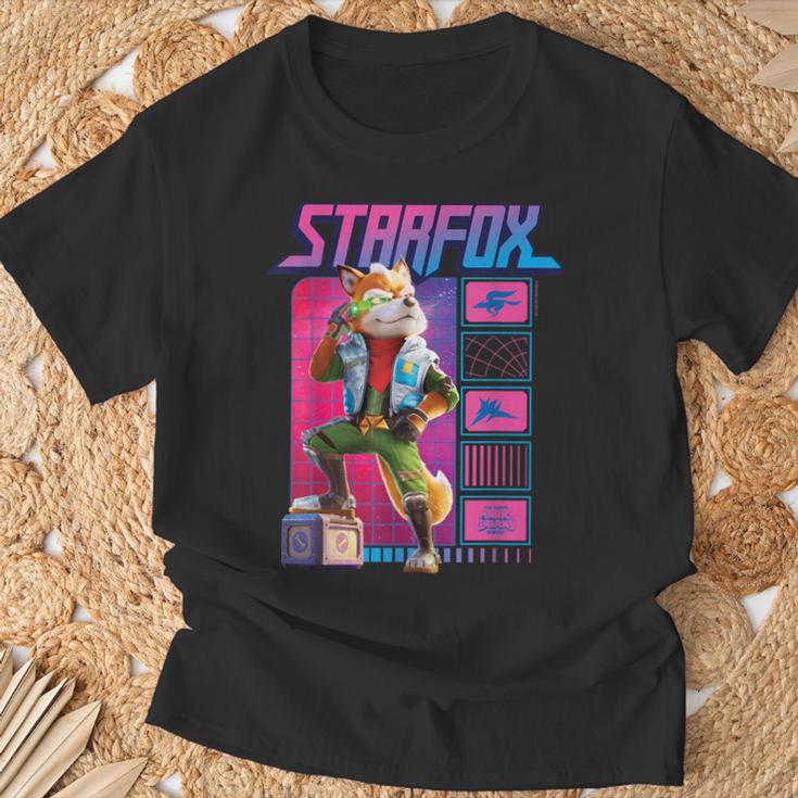ザ・スーパーマリオギャラクシー・ムービー Fox Mccloud Retro Hero Tシャツ 高齢者への贈り物