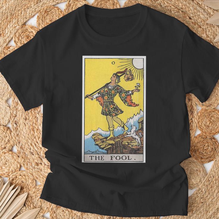 ザ・フール・タロットカード Tシャツ 高齢者への贈り物