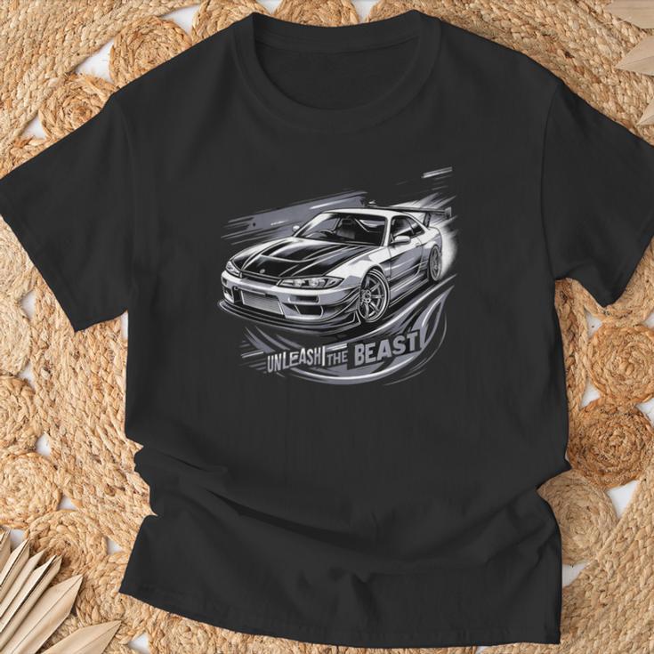 シルビアスピリット Jdm ジャパン ドリフト カルチャー スピードカー ラリー17 Tシャツ 高齢者への贈り物