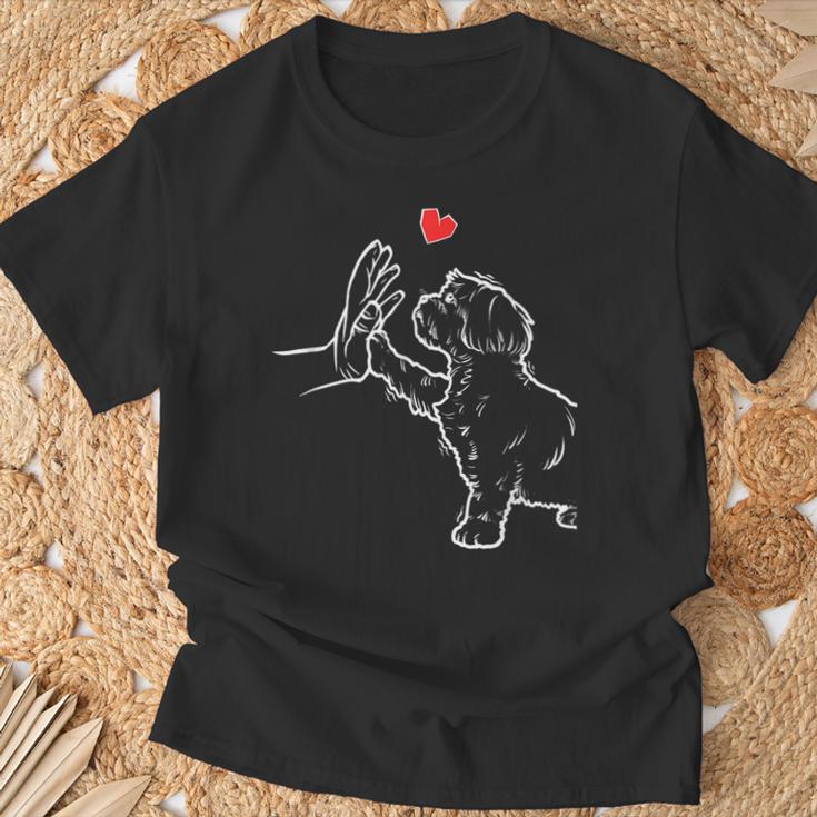 シーズー犬の愛かわいいシーズー Tシャツ 高齢者への贈り物
