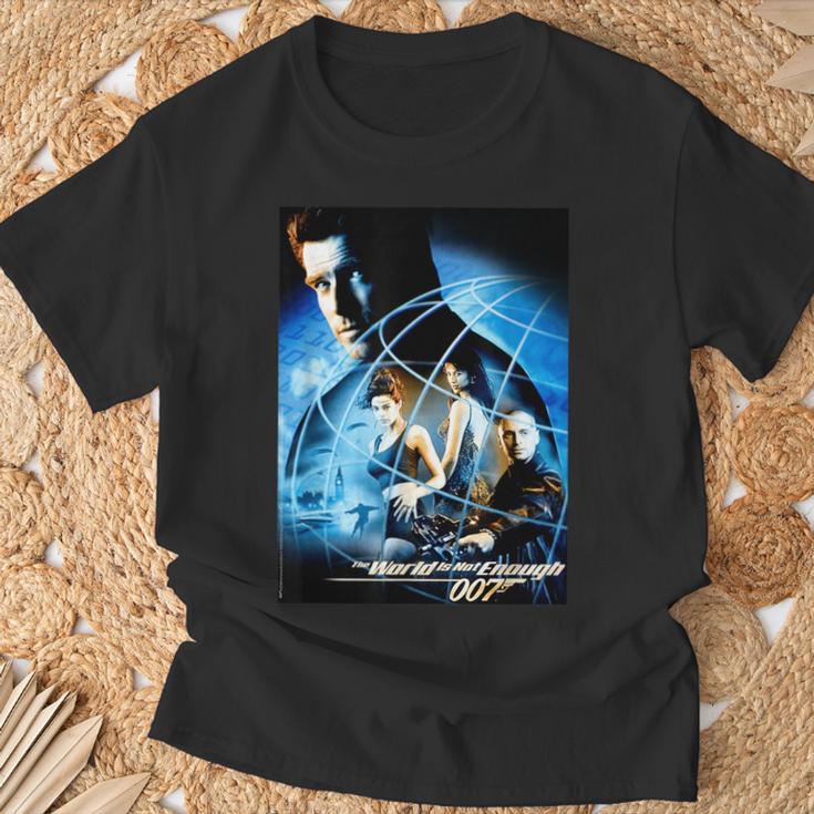 ジェームズ・ボンド 007 The World Is Not Enough Tシャツ 高齢者への贈り物