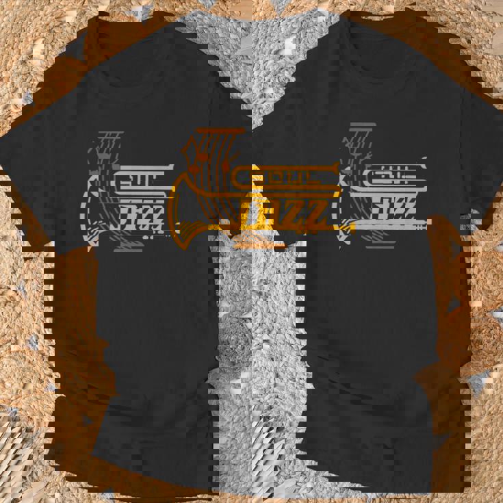 ジャズ・ソウル ジャズ・ミュージシャン トランペッター シートミュージック Tシャツ 高齢者への贈り物