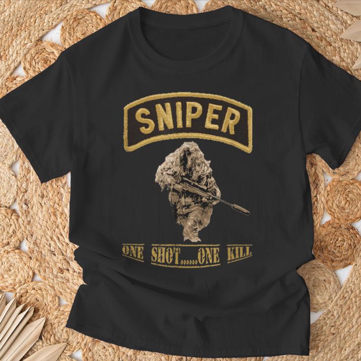 スナイパーギリースーツシール Tシャツ 高齢者への贈り物