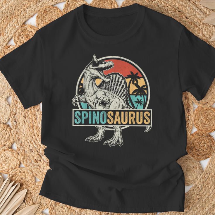 スピノサウルス ミラビリス 恐竜 Tシャツ 高齢者への贈り物