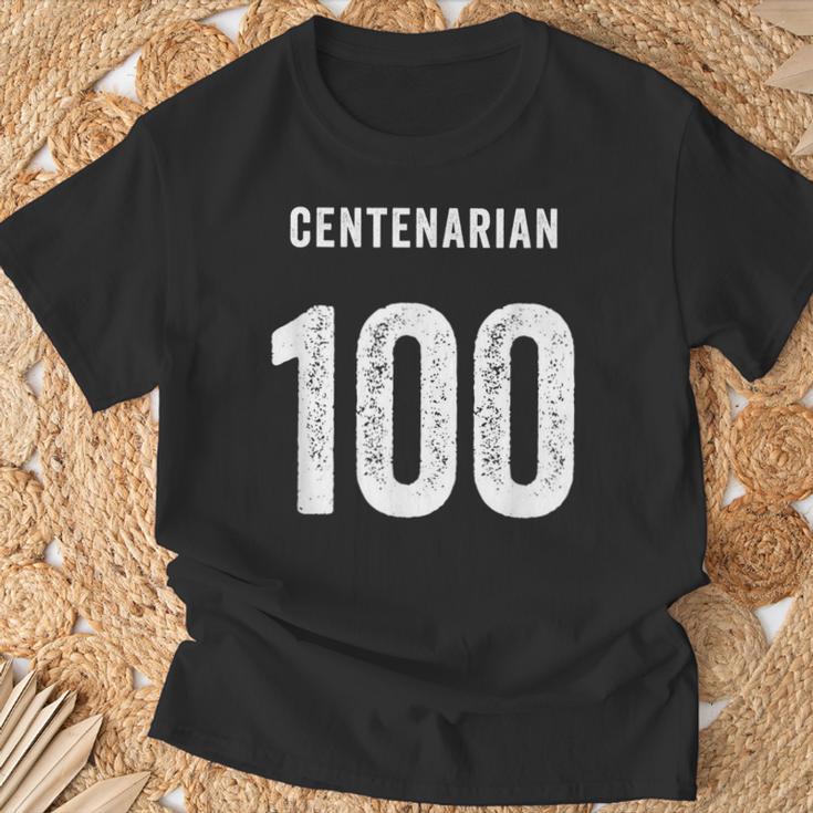 センテナリアン 100周年記念素晴らしい 100歳の誕生日おめでとう Tシャツ 高齢者への贈り物