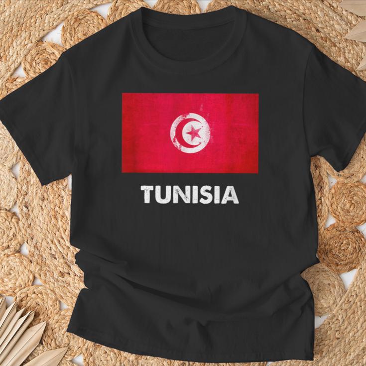 チュニジア国旗tシャツ Tシャツ 高齢者への贈り物