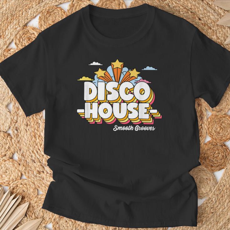 ディスコハウスファンクソウルハウスミュージック Tシャツ 高齢者への贈り物
