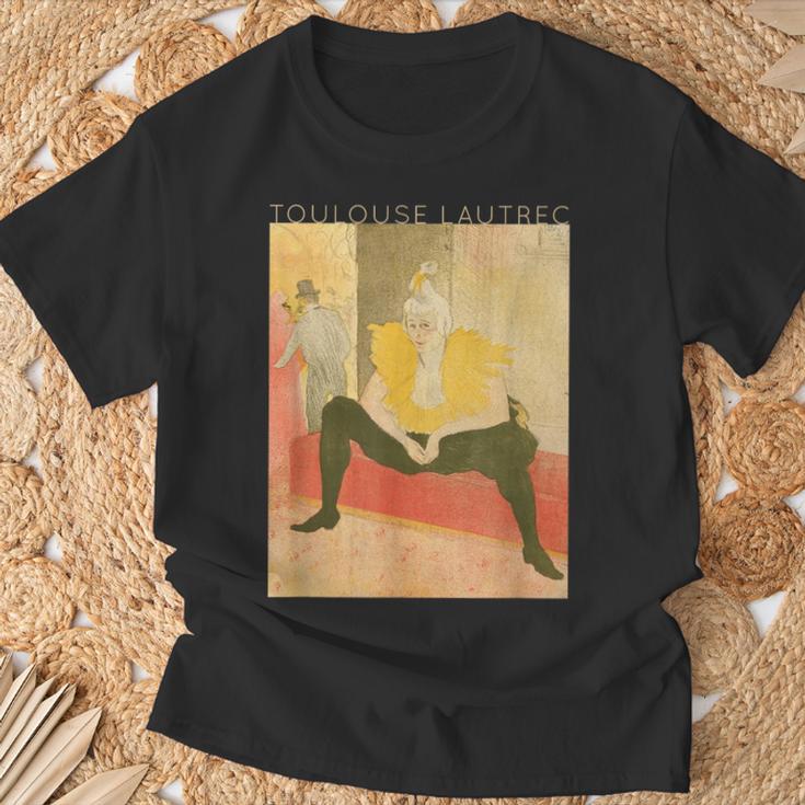 トゥールーズ・ロートレック Theeated Clowness Tシャツ 高齢者への贈り物