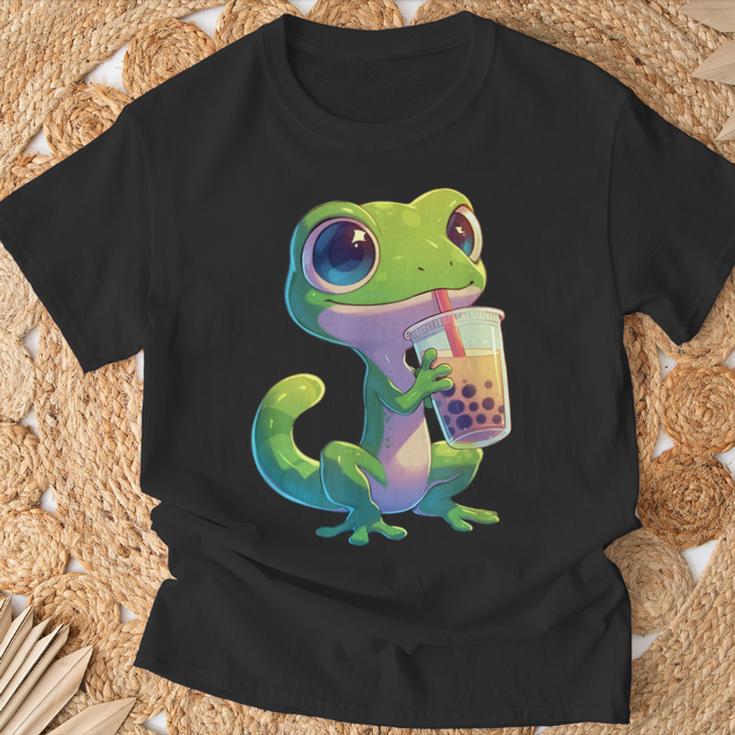 トカゲ かわいい 野生動物 ヤモリ かわいい 爬虫類 Tシャツ 高齢者への贈り物