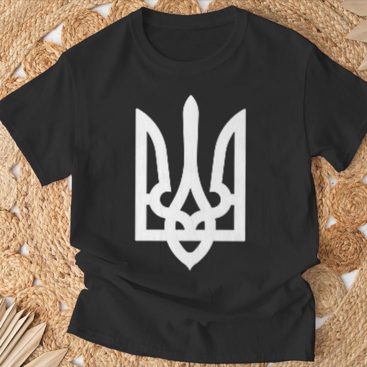 トライデント ウクライナのヴォロディーミル・ゼレンスキー ウクライナ大統領 Tシャツ 高齢者への贈り物