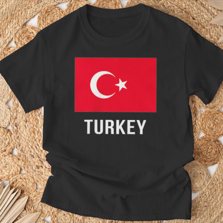 トルコの国旗 Tシャツ 高齢者への贈り物