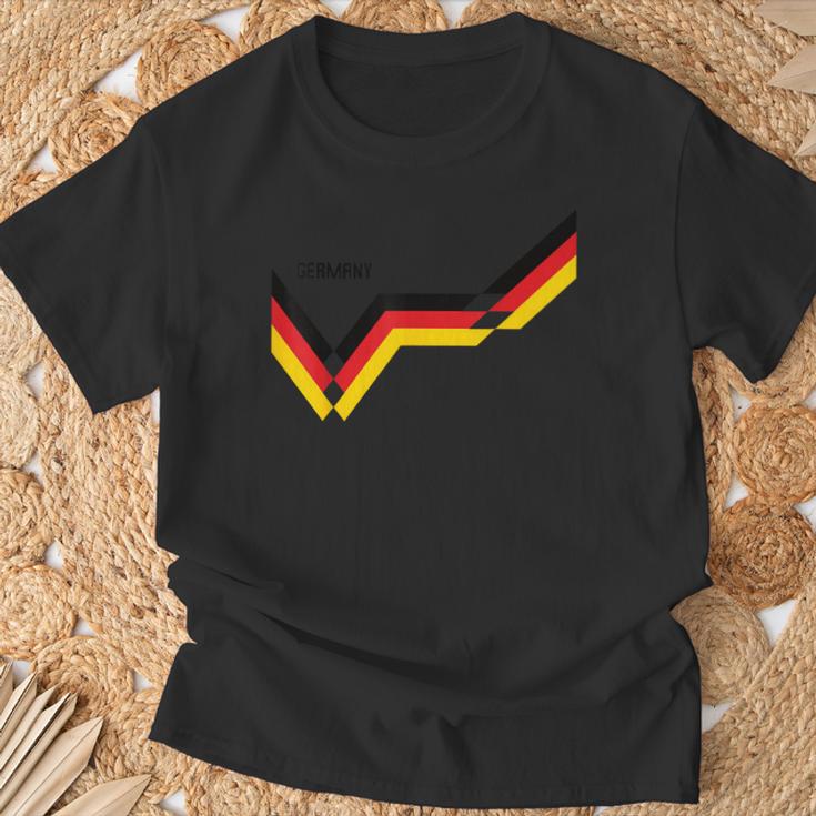ドイツ国旗 面白い ドイツの遺産 ルーツ ヴィンテージ ドイツ国旗 Tシャツ 高齢者への贈り物
