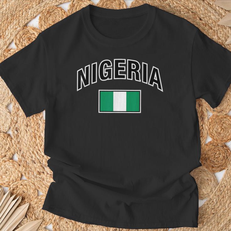 ナイジェリア国旗 誇り高きナイジェリア Tシャツ 高齢者への贈り物