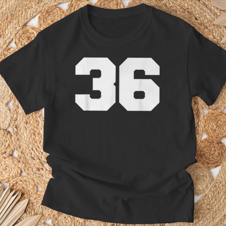 ナンバー36 スポーツジャージプレーヤー 36 ファンフロントプリント 代表チーム Tシャツ 高齢者への贈り物