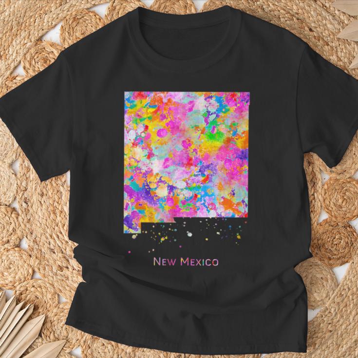 ニューメキシコ州の地図 Tシャツ 高齢者への贈り物