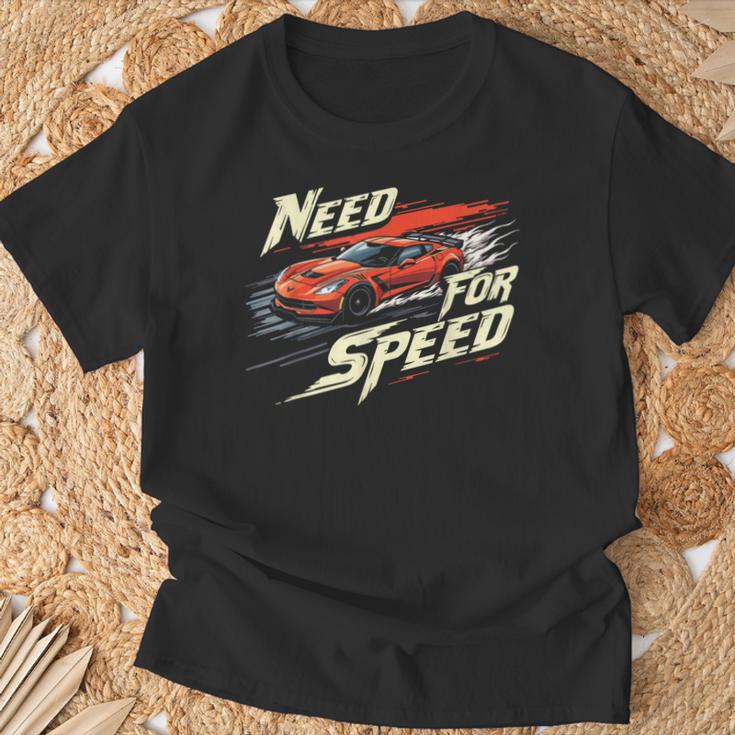 ニード・フォー・スピード ハイオクタンレース グラフィックデザイン Tシャツ 高齢者への贈り物
