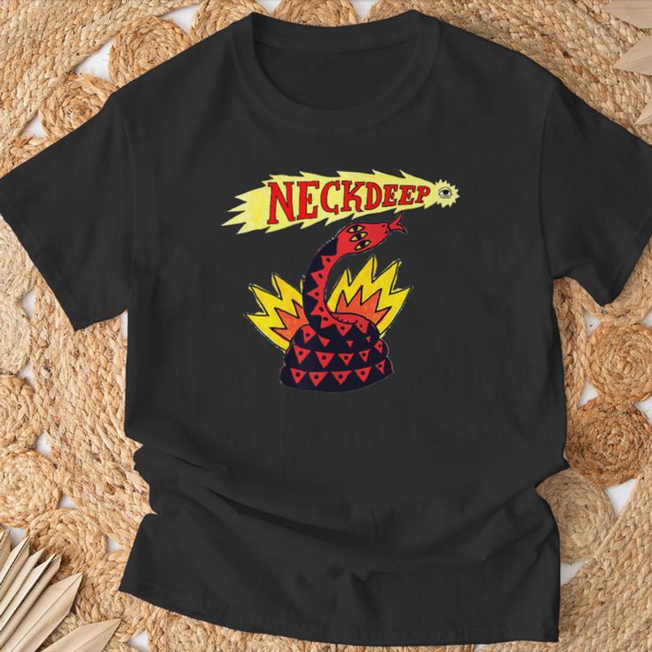 ネックディープシューティングアイ Tシャツ 高齢者への贈り物