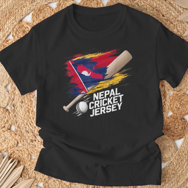 ネパール クリケットジャージ 2024 ネパールのクリケットフラッグ Tシャツ 高齢者への贈り物