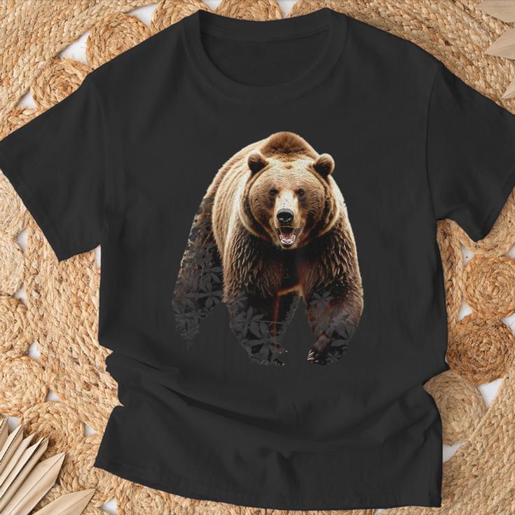 ハイイログマ ヒグマ Tシャツ 高齢者への贈り物