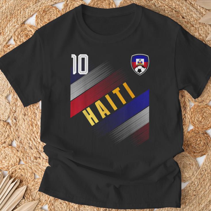 ハイチ国旗 ハイチのプライド愛好家 Tシャツ 高齢者への贈り物