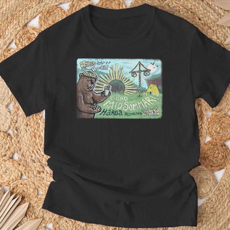 ハッピー・ミッドサマー・ベア Tシャツ 高齢者への贈り物