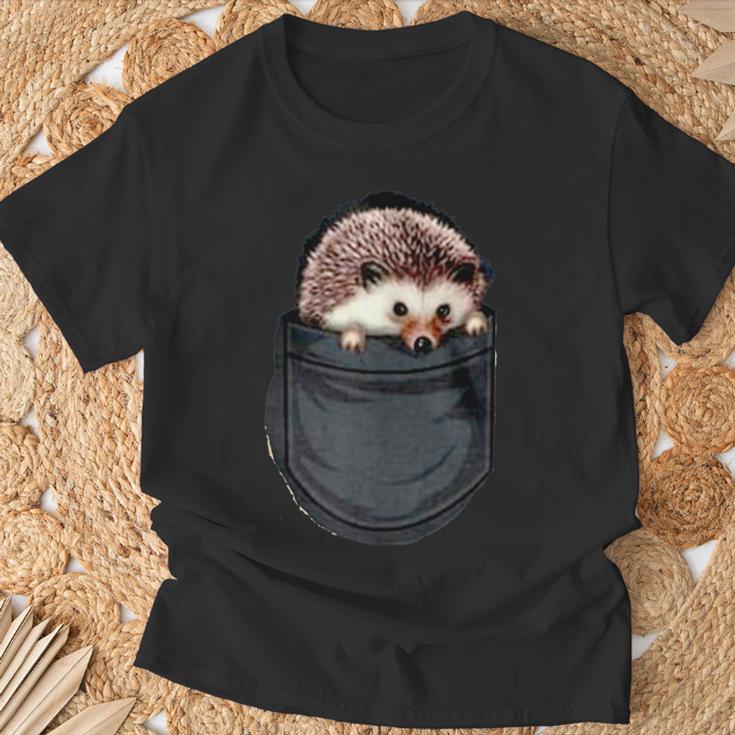 ハリネズミポケット Tシャツ 高齢者への贈り物