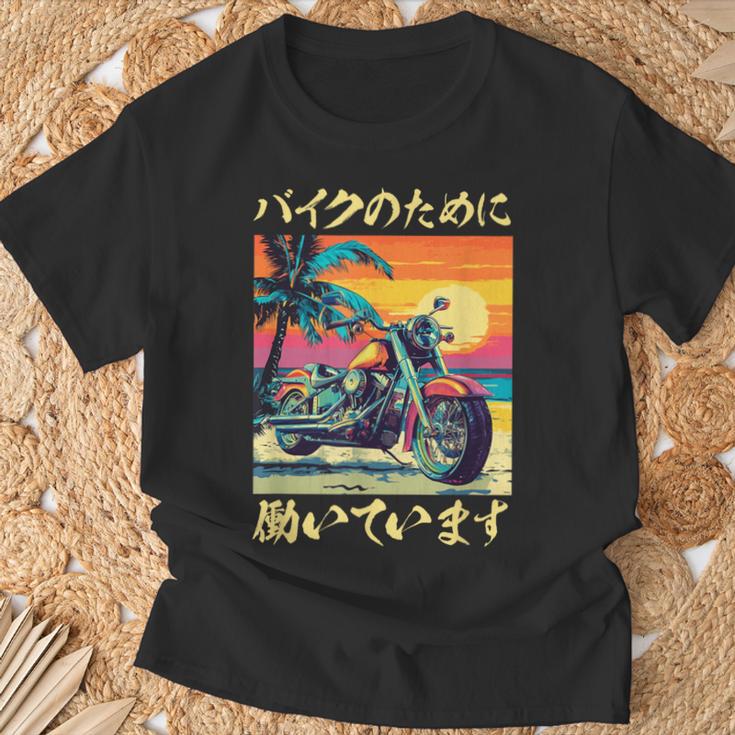 バイク おもしろtシャツ 面白い おもしろ バイク メンズ オートバイ ツーリング 原付 オリジナル 服 Tシャツ 高齢者への贈り物