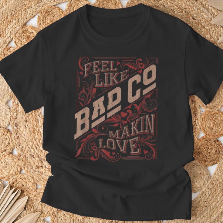 バッド・カンパニー・フィール・ライク・メイキン・ラブ Tシャツ 高齢者への贈り物