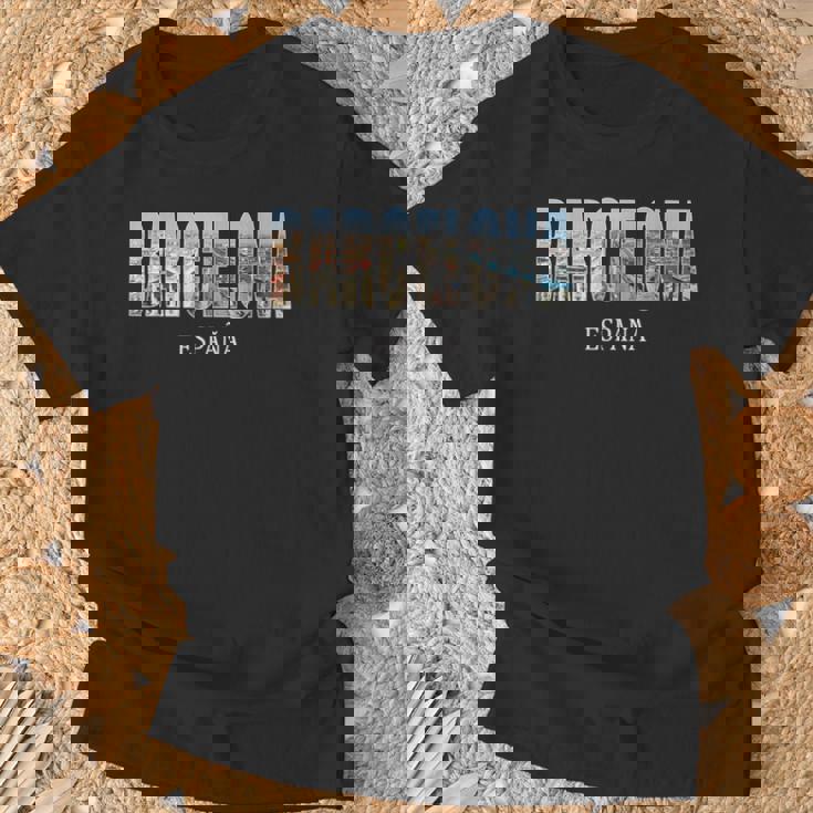 バルセロナ スペイン ジャージ バルセロナ エスパーニャ ヴィンテージ お土産 Tシャツ 高齢者への贈り物