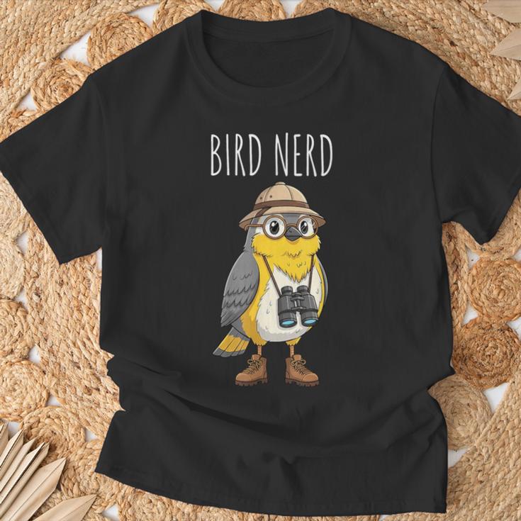 バードナードバードウォッチング Tシャツ 高齢者への贈り物