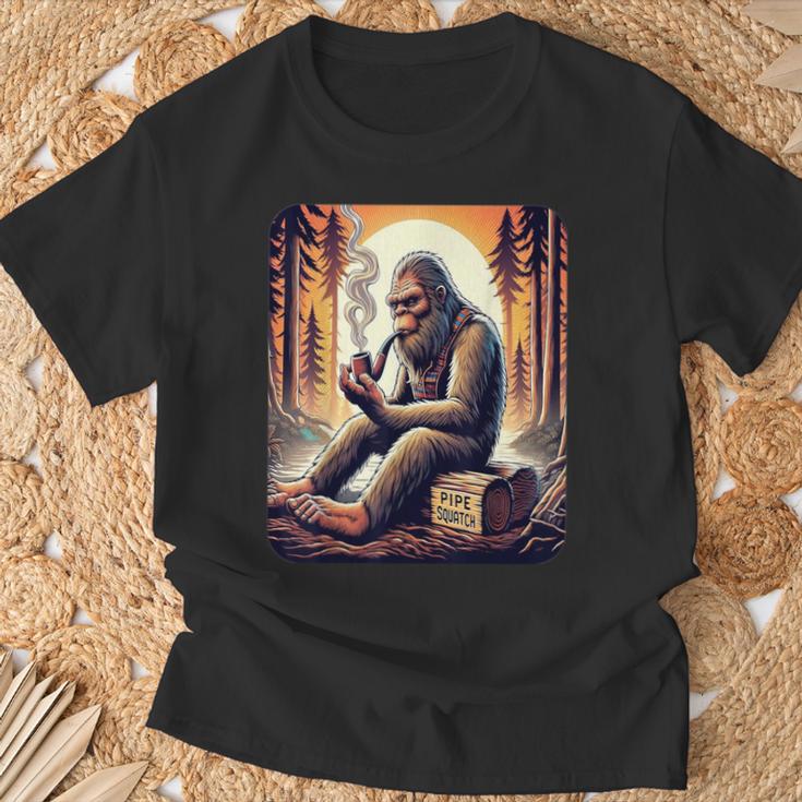 パイプスモーキング ビッグフット パイプスクワッチ Tシャツ 高齢者への贈り物